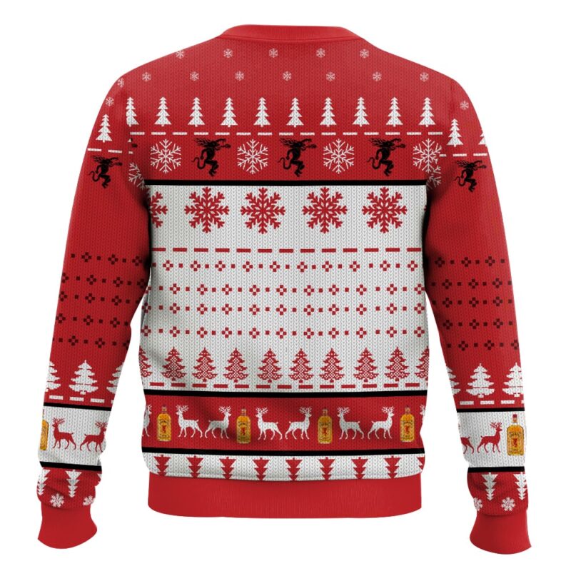 Hooktab Fireball Cinnamon Whisky Titties Funny - Custom Name Ugly Christmas Sweater Hooktab Fireball Cinnamon Whisky Titties Funny - Custom Name Ugly Christmas Sweater