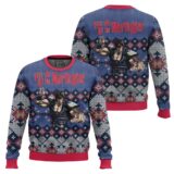 Hooktab Fist Of The North Star Alt Ugly Christmas Sweater