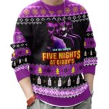 Hooktab Five Nights At Diddy's Ugly Christmas Sweater