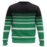 Hooktab Football Santa Ugly Christmas Sweater