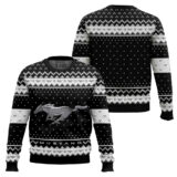 Hooktab Ford Mustang Ugly Christmas Sweater