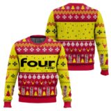 Hooktab Four Loko Ugly Christmas Sweater