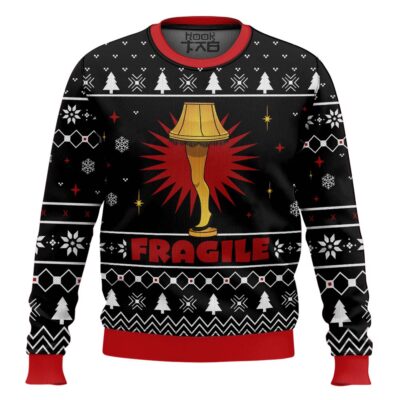 Hooktab Fragile A Christmas Story Ugly Christmas Sweater