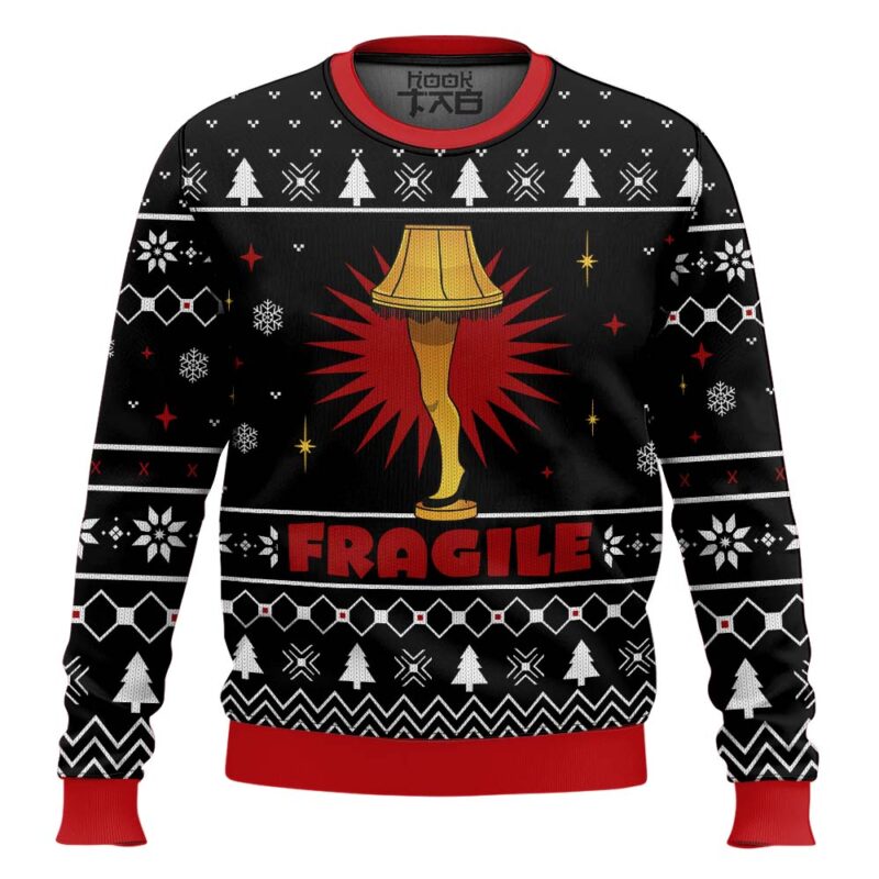 Hooktab Fragile A Christmas Story Ugly Christmas Sweater