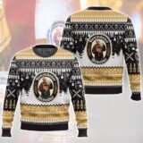 Hooktab Franziskaner German Beer Ugly Christmas Sweater