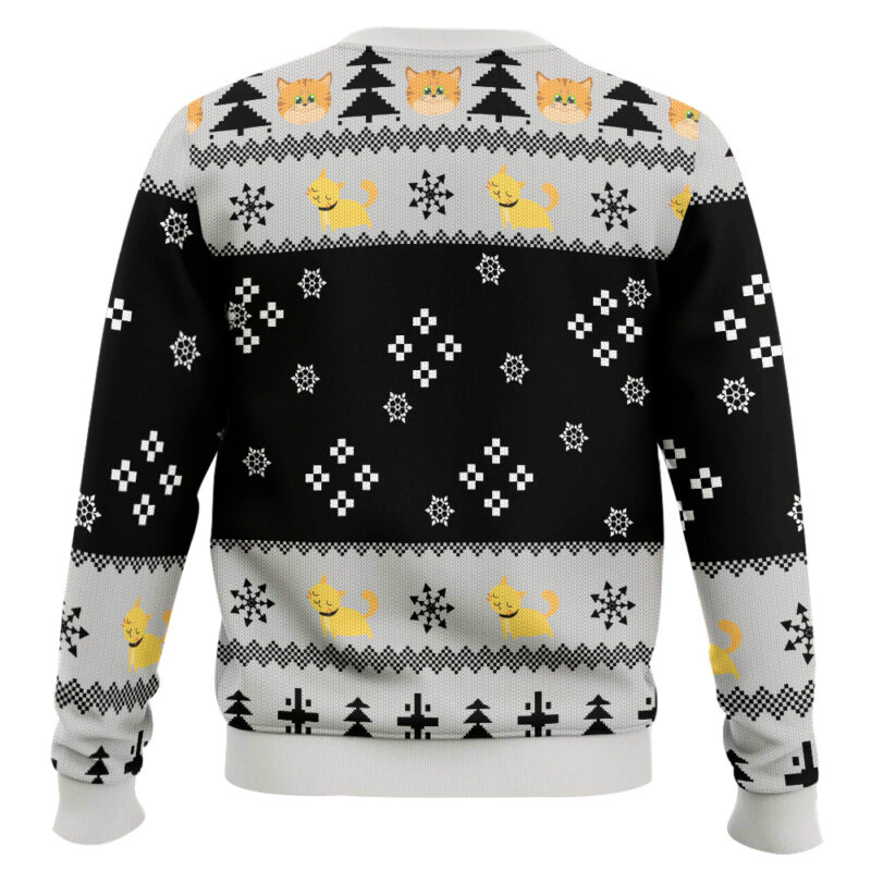 Hooktab Freddie Mercury & Cats Queen Ugly Christmas Sweater Hooktab Freddie Mercury & Cats Queen Ugly Christmas Sweater