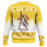 Hooktab Freddie Mercury Queen Ugly Christmas Sweater