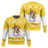Hooktab Freddie Mercury Queen Ugly Christmas Sweater