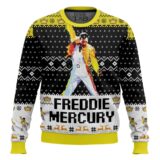 Hooktab Freddie Mercury Ugly Christmas Sweater