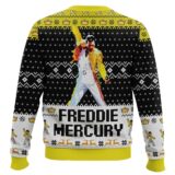 Hooktab Freddie Mercury Ugly Christmas Sweater