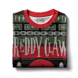 Hooktab Freddy Claws A Nightmare On Elm Street Ugly Christmas Sweater