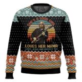 Hooktab Free Fallin' Tom Petty Ugly Christmas Sweater