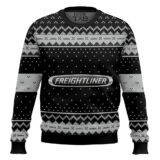 Hooktab Freightliner Ugly Christmas Sweater