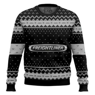 Hooktab Freightliner Ugly Christmas Sweater