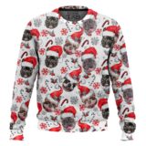 Hooktab French Bulldog Ugly Christmas Sweater