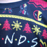 Hooktab F.R.I.E.N.D.S Deadpool & Wolverine Ugly Christmas Sweater