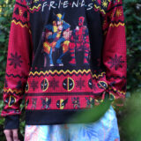 Hooktab F.R.I.E.N.D.S Deadpool & Wolverine Ugly Christmas Sweater