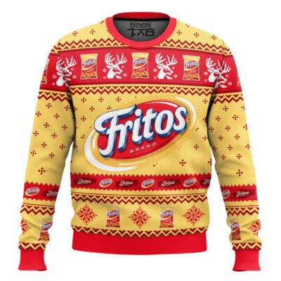 Hooktab Fritos Ugly Christmas Sweater