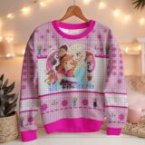Hooktab Frozen Love Is An Open Door Ugly Christmas Sweater