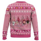 Hooktab Frozen Pink Ugly Christmas Sweater