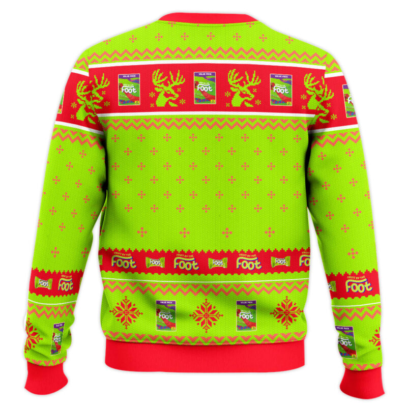 Hooktab Fruit by the Foot Ugly Christmas Sweater Hooktab Fruit by the Foot Ugly Christmas Sweater