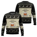 Hooktab Full Of Christmas Spirit Probably Bourbon Ugly Christmas Sweater
