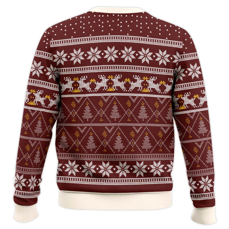 Hooktab Funny Jesus Shrek Ugly Christmas Sweater Hooktab Funny Jesus Shrek Ugly Christmas Sweater