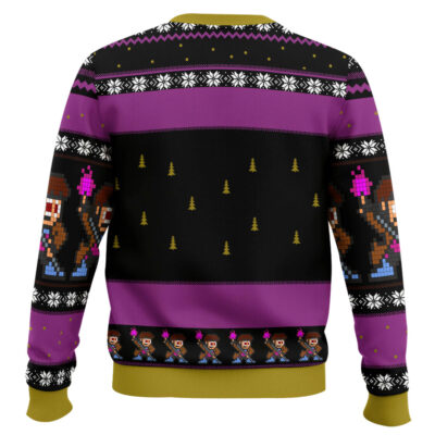 Hooktab Gambit Style Marvel Ugly Christmas Sweater