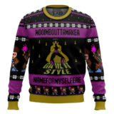 Hooktab Gambit Style Marvel Ugly Christmas Sweater