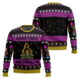 Hooktab Gambit Style Marvel Ugly Christmas Sweater