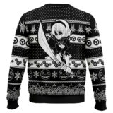 Hooktab Game Of The Yorha Nier Automata Ugly Christmas Sweater