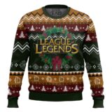Hooktab Game On League Of Legends Ugly Christmas Sweater