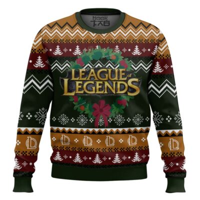 Hooktab Game On League Of Legends Ugly Christmas Sweater