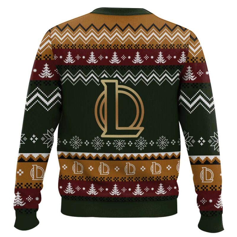 Hooktab Game On League Of Legends Ugly Christmas Sweater Hooktab Game On League Of Legends Ugly Christmas Sweater