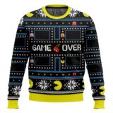 Hooktab Game Over Pac Man Ugly Christmas Sweater