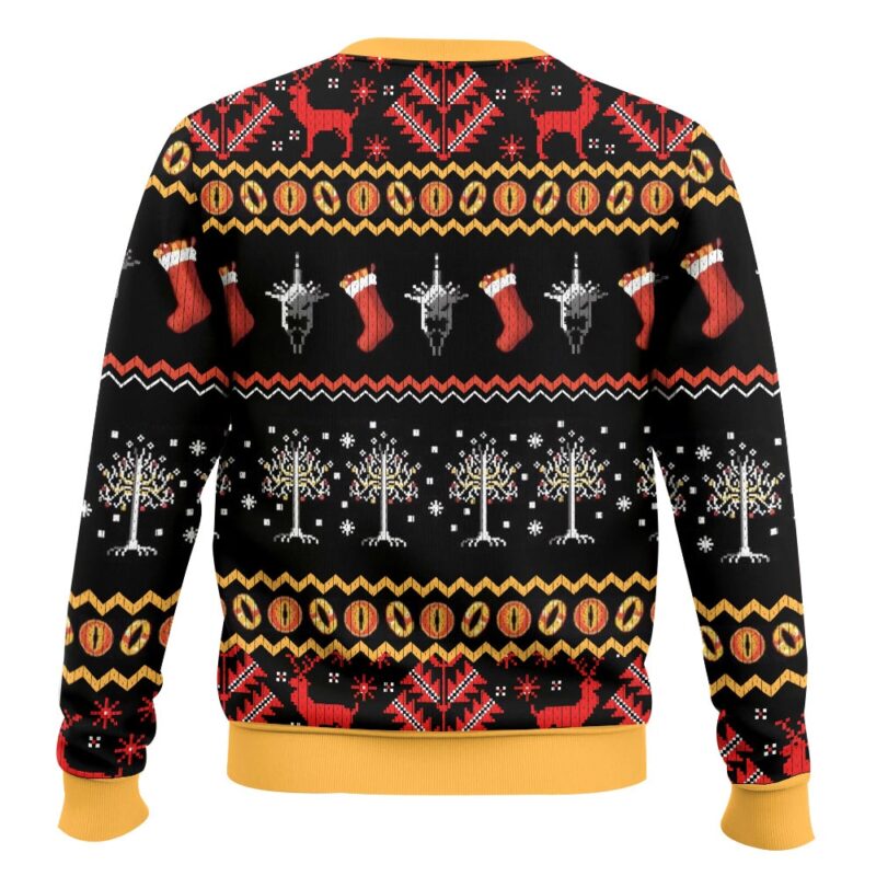 Hooktab Gandalf Claus You Shall Not Pass The Lord Of The Rings Ugly Christmas Sweater Hooktab Gandalf Claus You Shall Not Pass The Lord Of The Rings Ugly Christmas Sweater