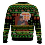 Hooktab Geeze Did The Room Clear Out National Lampoon's Vacation Ugly Christmas Sweater