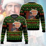 Hooktab Geeze Did The Room Clear Out National Lampoon's Vacation Ugly Christmas Sweater