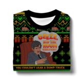 Hooktab Geeze Did The Room Clear Out National Lampoon's Vacation Ugly Christmas Sweater