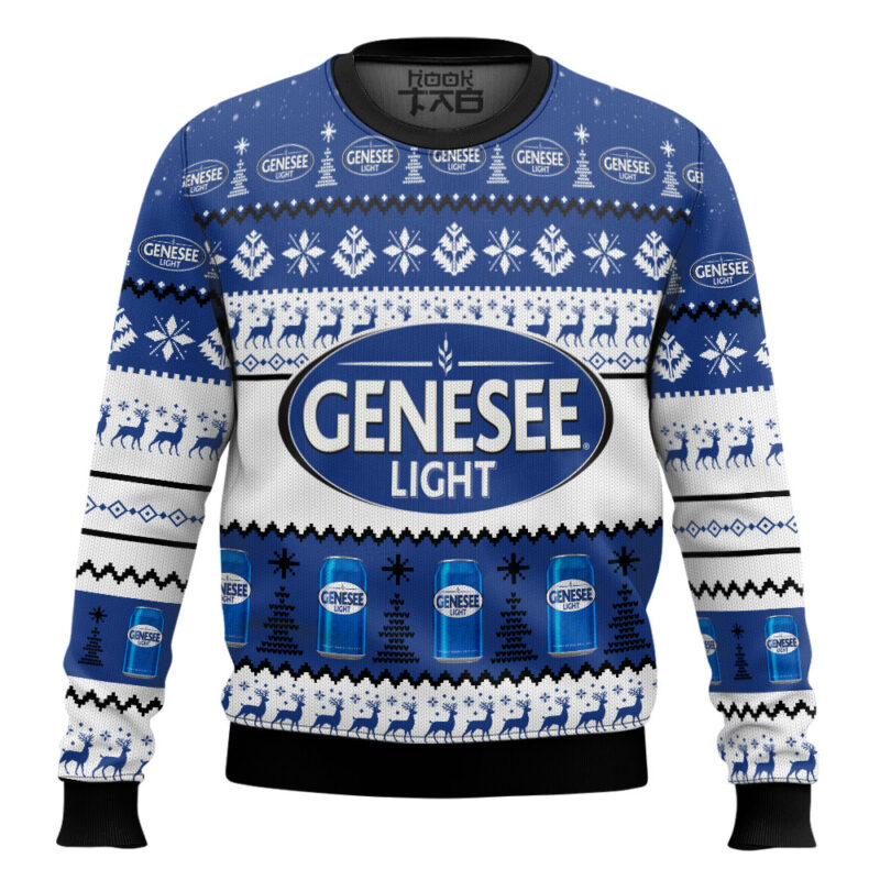 Hooktab Genesee Light Ugly Christmas Sweater Hooktab Genesee Light Ugly Christmas Sweater
