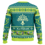Hooktab Genshin Impact Alhaitham Ugly Christmas Sweater