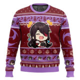 Hooktab Genshin Impact Beidou Ugly Christmas Sweater