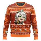 Hooktab Genshin Impact Bennett Ugly Christmas Sweater