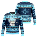 Hooktab Genshin Impact Chongyun Ugly Christmas Sweater