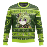 Hooktab Genshin Impact Collei Ugly Christmas Sweater