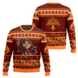 Hooktab Genshin Impact Dehya Ugly Christmas Sweater