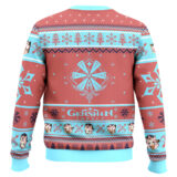 Hooktab Genshin Impact Diona Ugly Christmas Sweater