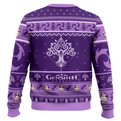 Hooktab Genshin Impact Dori Ugly Christmas Sweater