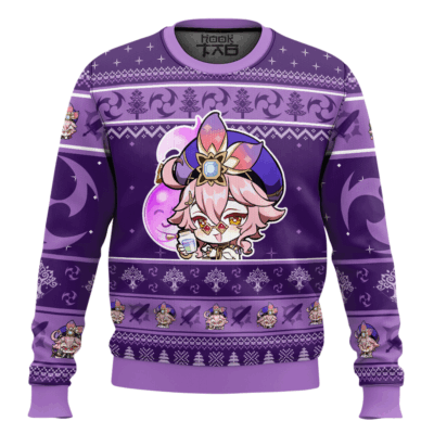 Hooktab Genshin Impact Dori Ugly Christmas Sweater