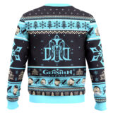 Hooktab Genshin Impact Freminet Ugly Christmas Sweater